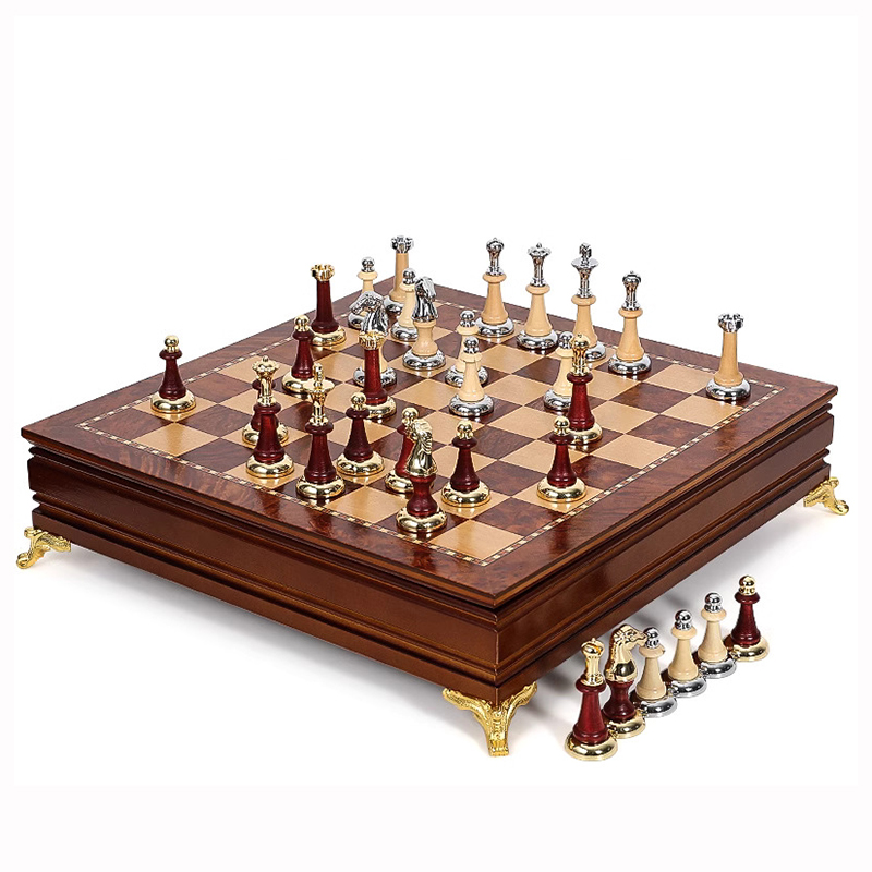 Table Tennis European Championship - European Style Luxury Chess Set Board
