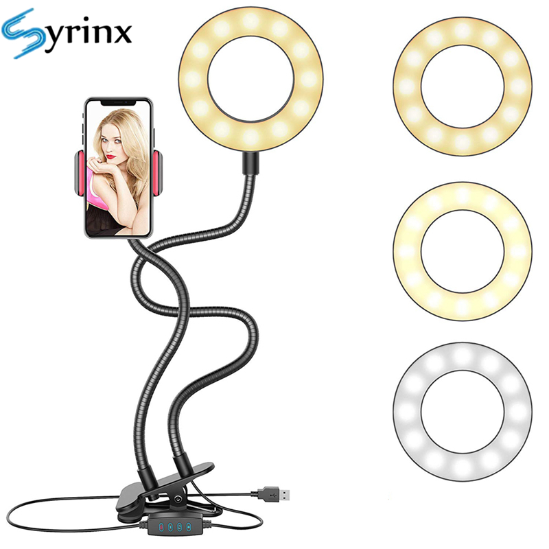 Table Tennis Youtube - 2024 Selfie Ring Light With Flexible