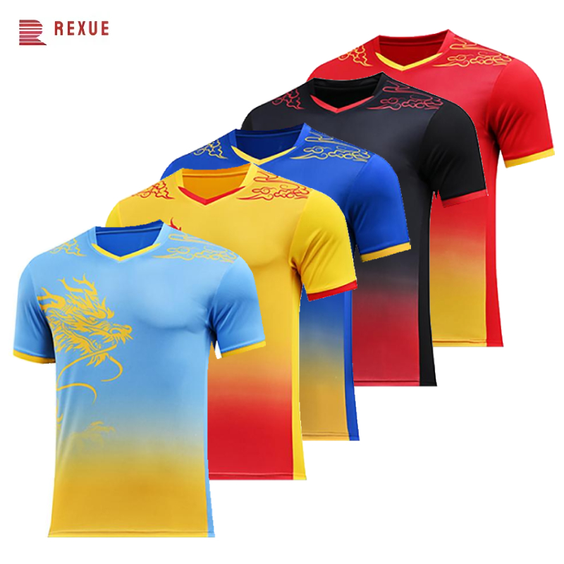 Table Tennis Zhang Jike - China Dragon Tennis Shirt for Men
