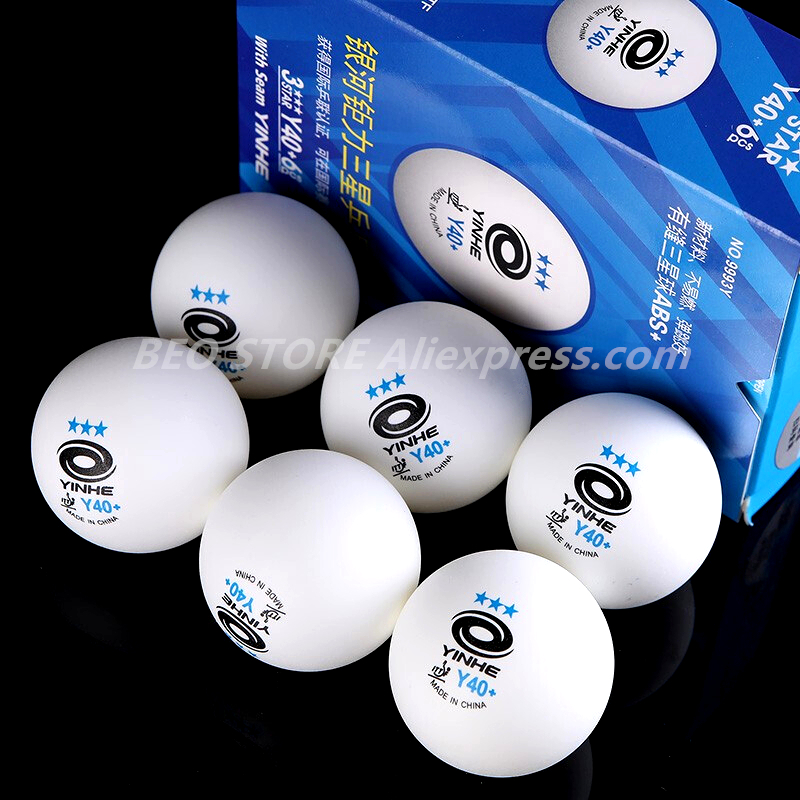Table Tennis Olympics - 60 balls YINHE 3-star Y40+ H40+