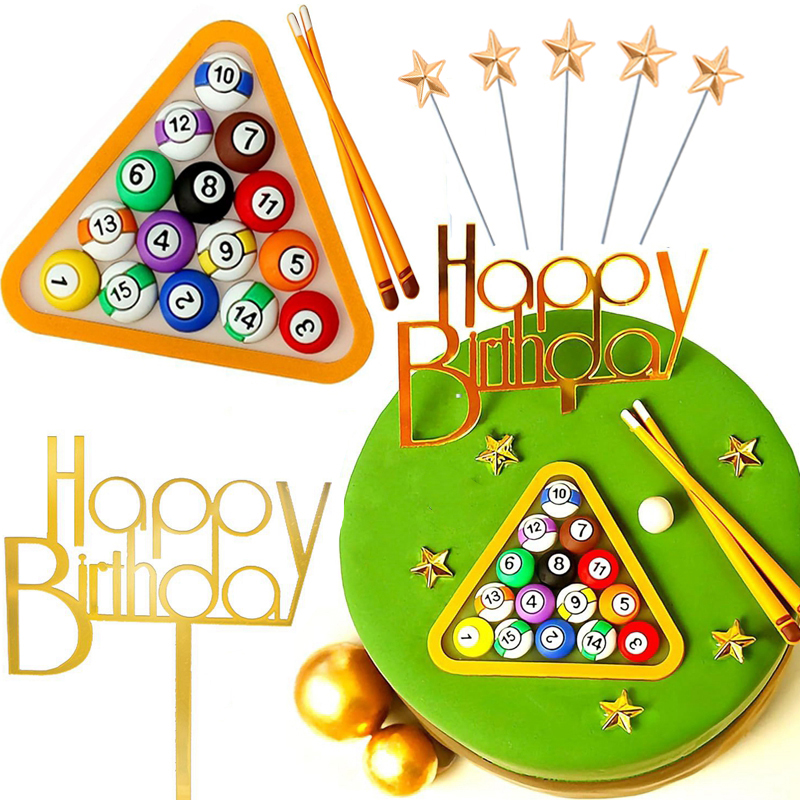 Table Tennis For Sale - Billiard Ball Cake Decoration Boy Kid
