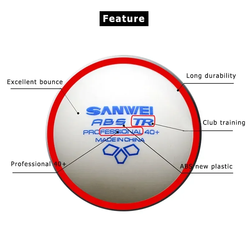 SANWEI-ABS TR 3 Star Table Ten - Table Tennis Olympics review and price
