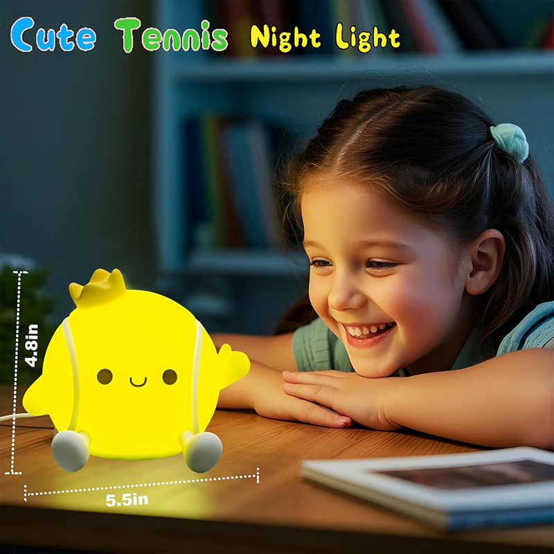 Cute Tennis Night Light Silico - Table Tennis Olympics review and price