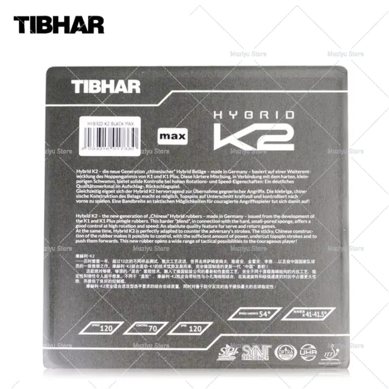 TIBHAR HYBRID K2 Table Tennis  - Table Tennis Germany review and price