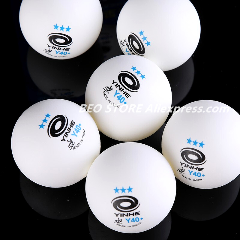 60 balls YINHE 3-star Y40+ H40 - Table Tennis Olympics review and price