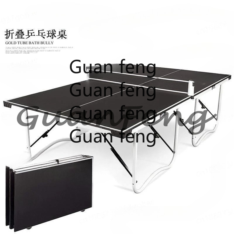 Blue household four-table fold - Table Tennis Youtube review and price