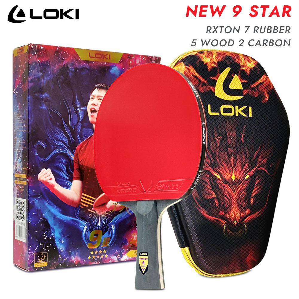 LOKI 9 Star Table Tennis Racke - Table Tennis Zhang Jike review and price