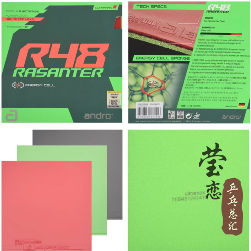 Andro Rasanter R45 47 50 C45 4 - Table Tennis For Sale review and price
