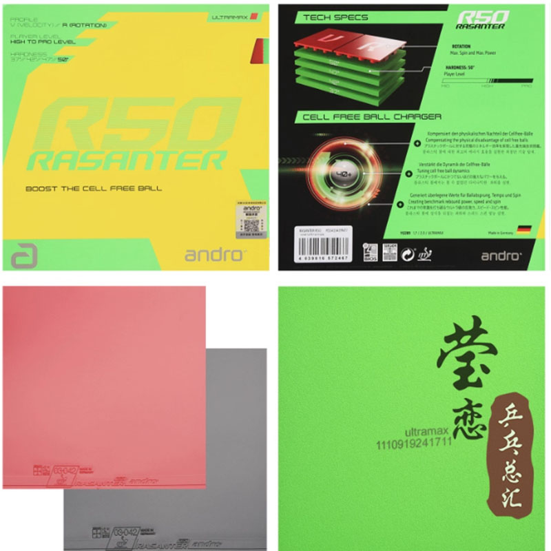 Andro Rasanter R45 47 50 C45 4 - Table Tennis For Sale review and price