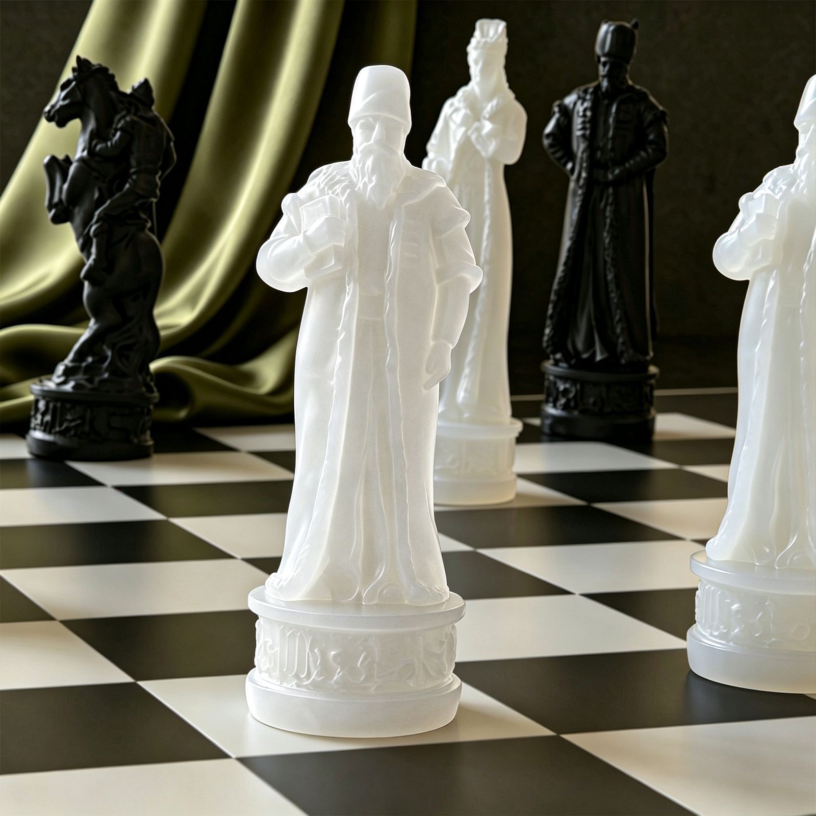3D Vintage European Chess Piec - Table Tennis European Championship review and price