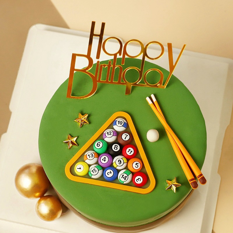 Billiard Ball Cake Decoration  - Table Tennis For Sale review and price