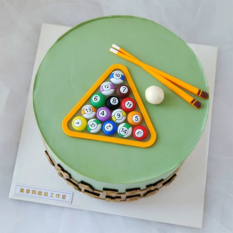 Billiard Cake Birthday Decorat - Table Tennis For Sale review and price