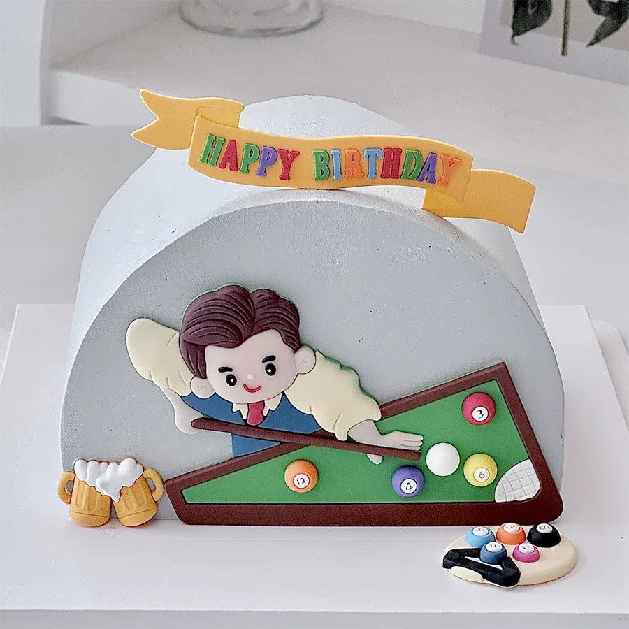 Billiard Cake Birthday Decorat - Table Tennis For Sale review and price
