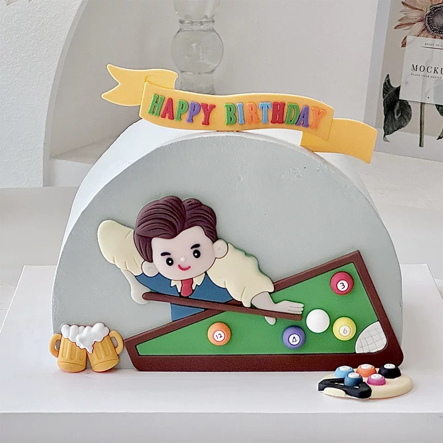 Billiard Cake Birthday Decorat - Table Tennis For Sale review and price