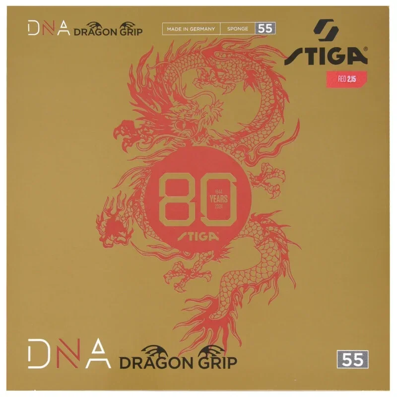 Original STIGA DNA DRAGON GRIP - Table Tennis Zhang Jike review and price