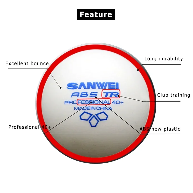 SANWEI TR 3 Star Table Tennis  - Table Tennis Olympics review and price